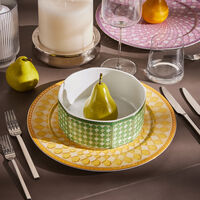 Signum Fern Salad Bowl Green rosenthal signum fern salad bowl green