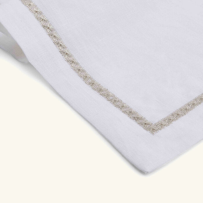 catherine denoual rosely placemat silver