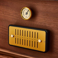 Santiago Cigar Humidor Small Brown giobagnara santiago cigar humidor small brown