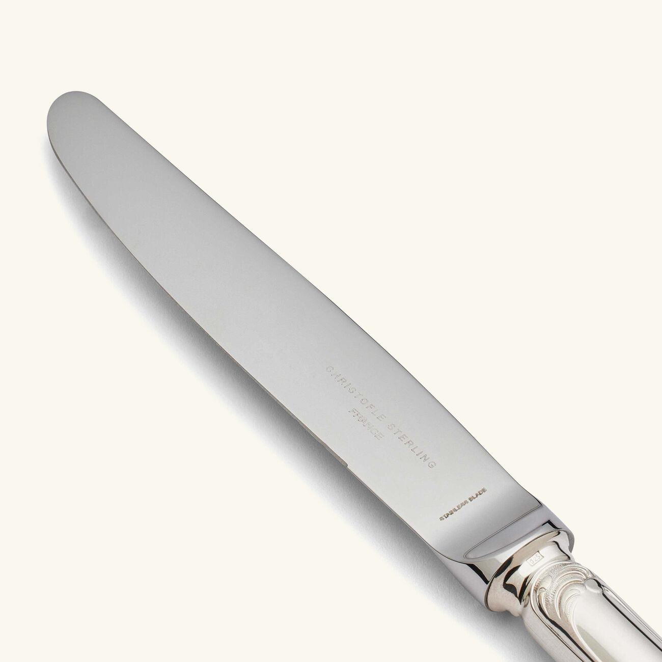 christofle marly dessert knife sterling silver