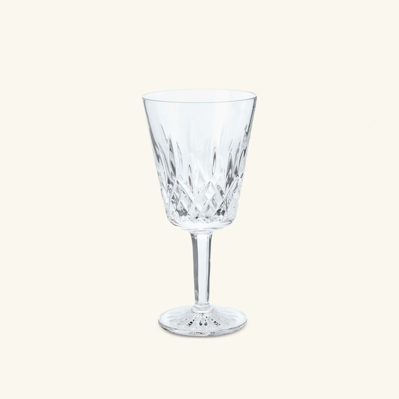 waterford lismore drinking glass medium clear set of 2