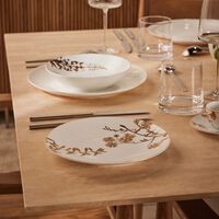 bernardaud v g tal or dessert plate round gold 21cm set of 4