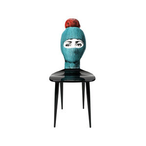 Chair Lux Gstaad Turquoiseponpon Red, medium