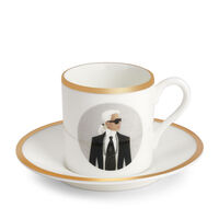 Karl Espresso Cup & Saucer, small