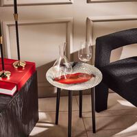 fornasetti bocca tray round large red limited edition