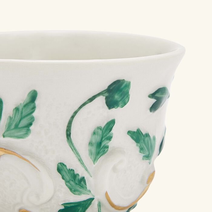 villari taormina arabic coffee cup green set of 6