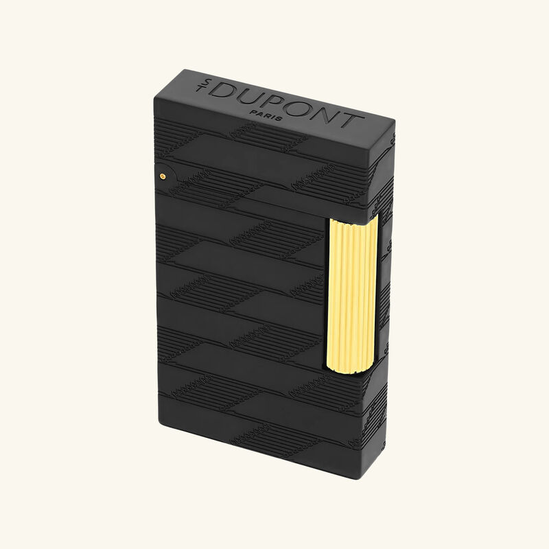 Ligne 2 Monogram 1872 Lighter Black st dupont ligne 2 monogram 1872 lighter black