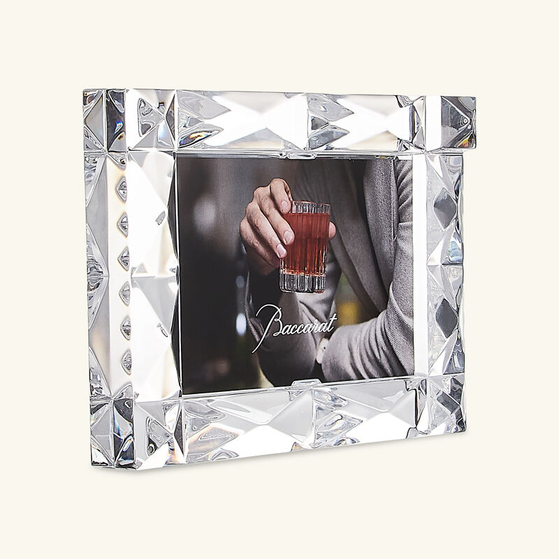 Louxor Picture Frame Clear 4x6 baccarat louxor picture frame clear 4x6
