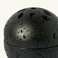 Black Stone Incense Burner light of sakina black stone incense burner
