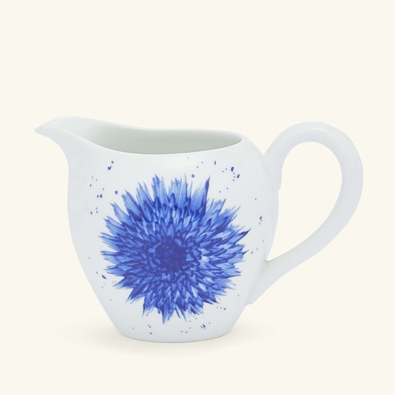 bernardaud in bloom milk pitcher blue