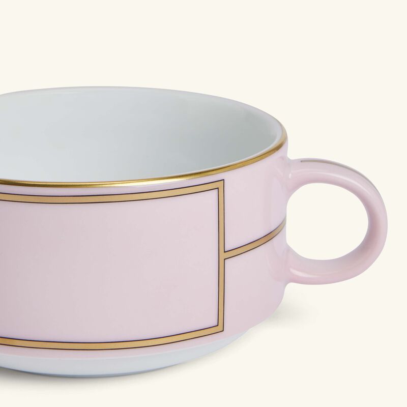 ginori 1735 diva tea cup   saucer pink set of 2