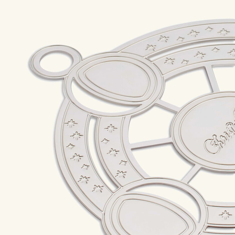 Rêve Cosmique Set of 3 Ornaments Mini Silver Plated christofle r ve cosmique set of 3 ornaments mini silver plated