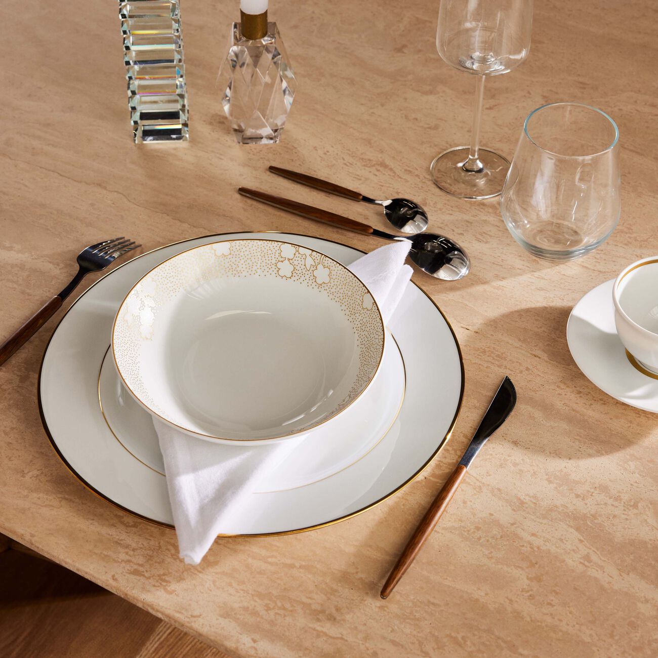 bernardaud palmyre serving platter white 29cm
