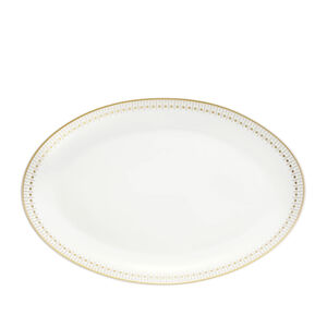 Malmaison Impériale Oval Platter Gold Finish, medium