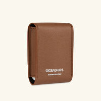 giobagnara playing card leather pochette