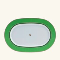 Signum Fern Plate Oval Green 24cm rosenthal signum fern plate oval green 24cm