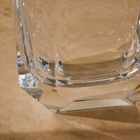 Octogone Bud Vase Small Clear baccarat octogone bud vase small clear