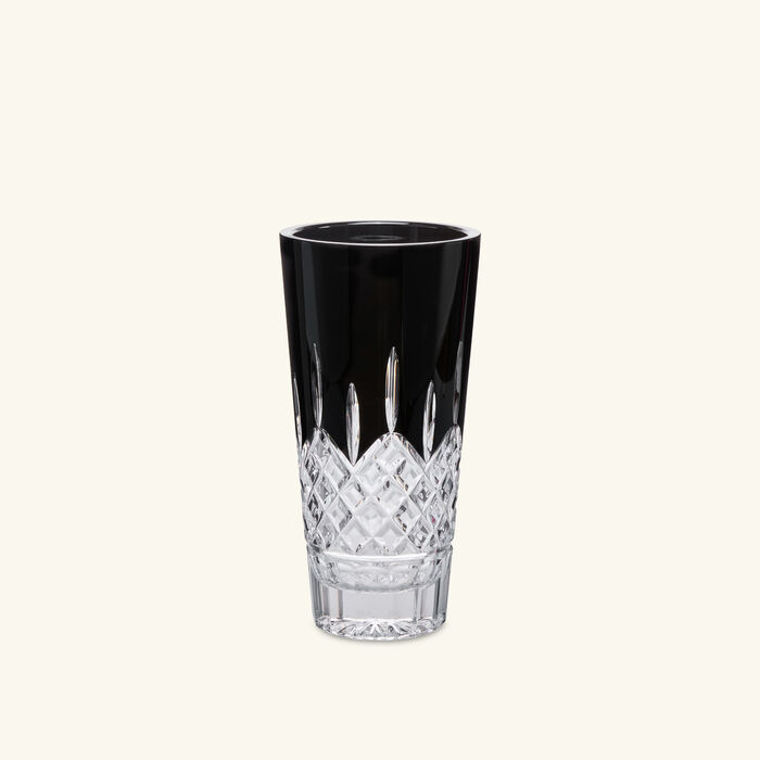 Lismore Black Vase Medium Black waterford lismore black vase medium black