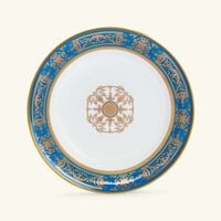bernardaud aux rois dinner plate round gold 26cm
