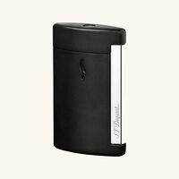 st dupont minijet lighter matte black