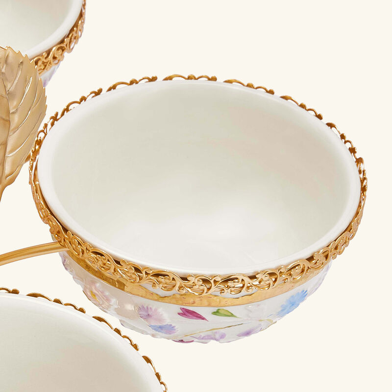 villari taormina serving bowl white