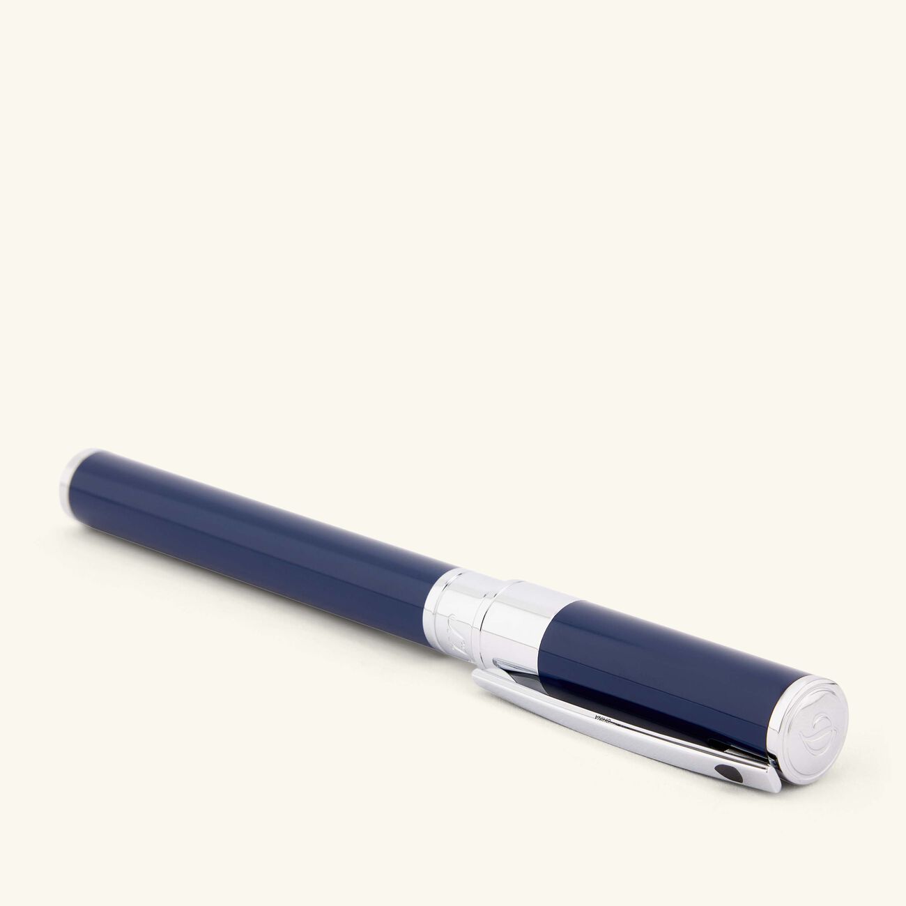 D-Initial Blue Rollerball Pen Blue st dupont d initial blue rollerball pen blue