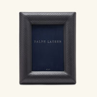 ralph lauren home durham picture frame black 12x17cm
