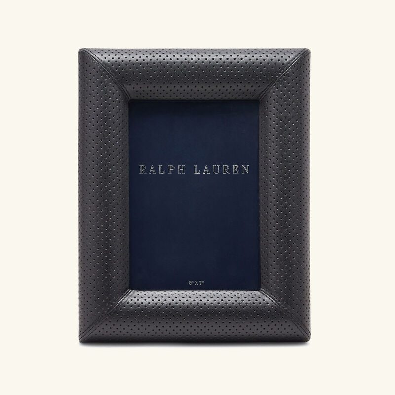 ralph lauren home durham picture frame black 12x17cm