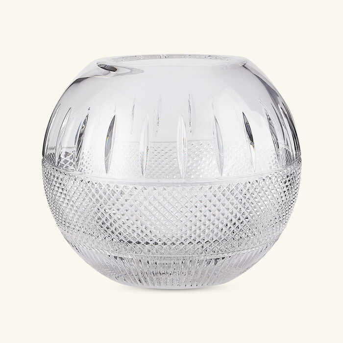 waterford mastercraft irish lace rose vase bowl clear