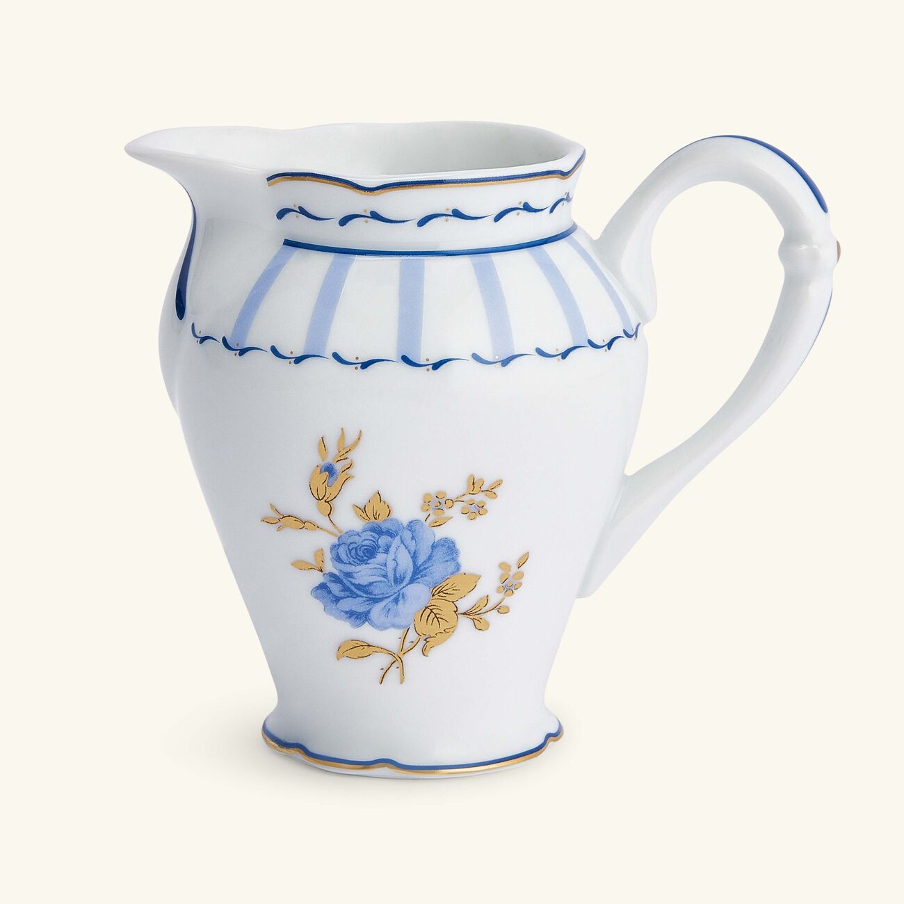 bernardaud brocante milk pitcher blue