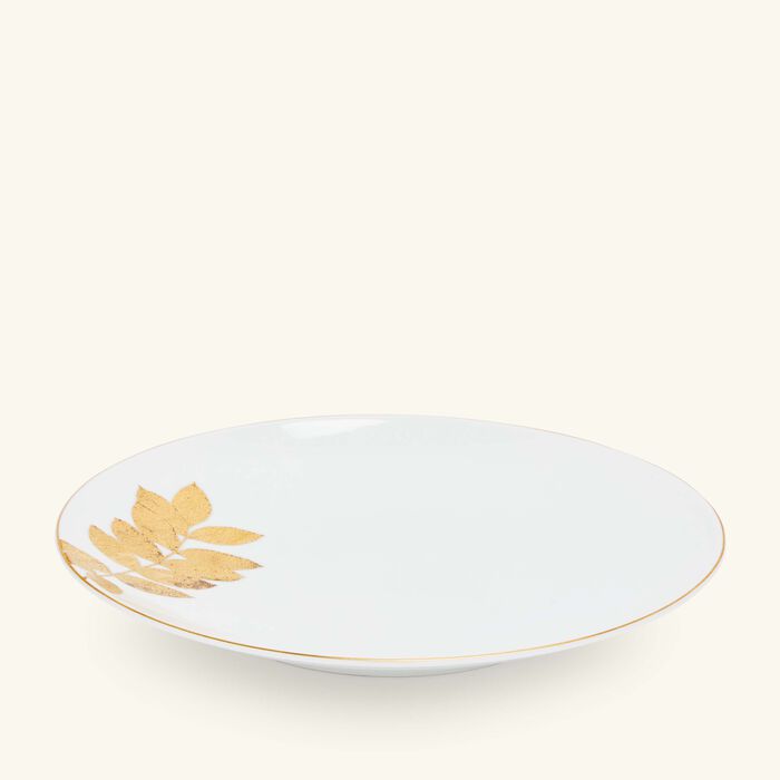Vegetal Or Salad Plate Gold 21cm bernardaud vegetal or salad plate gold 21cm