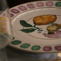 روزنتال طبق الضيافة المستدير آيديليا   33 سم   مزيّن بنقش على شكل طائر جميل