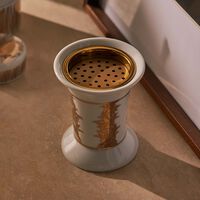 silsal tamrah by razan alazzouni crescent incense burner