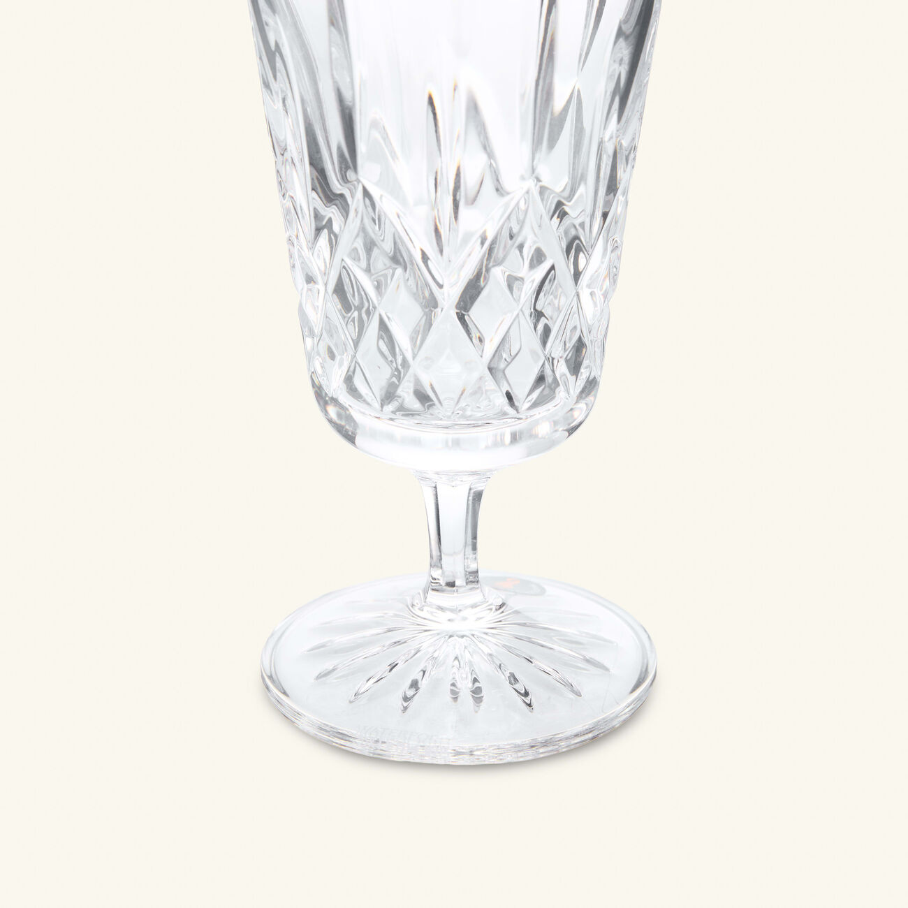waterford lismore drinking glass clear set of 2