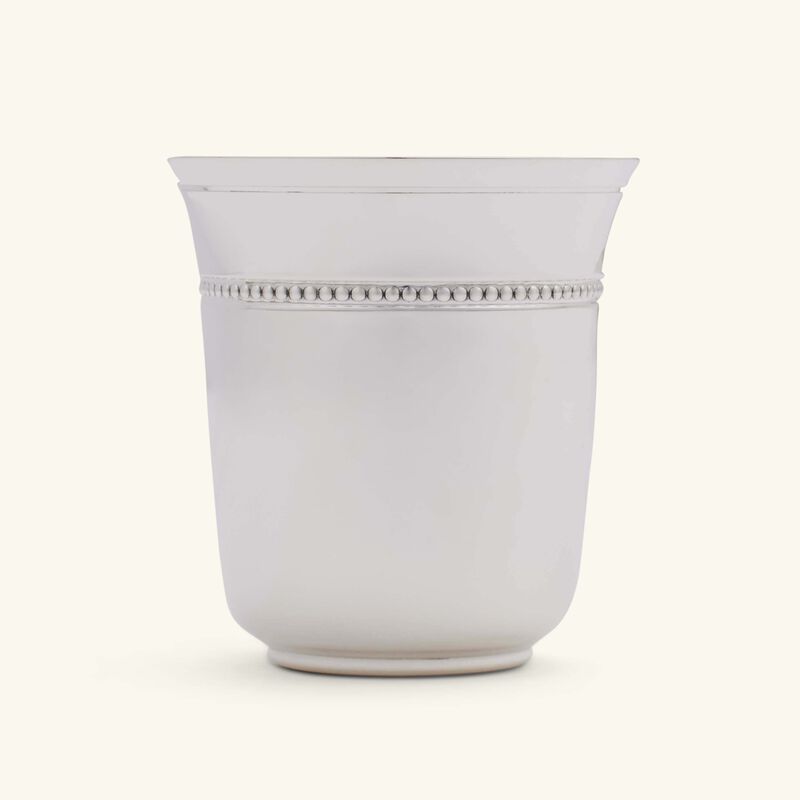 christofle perles baby cup sterling silver
