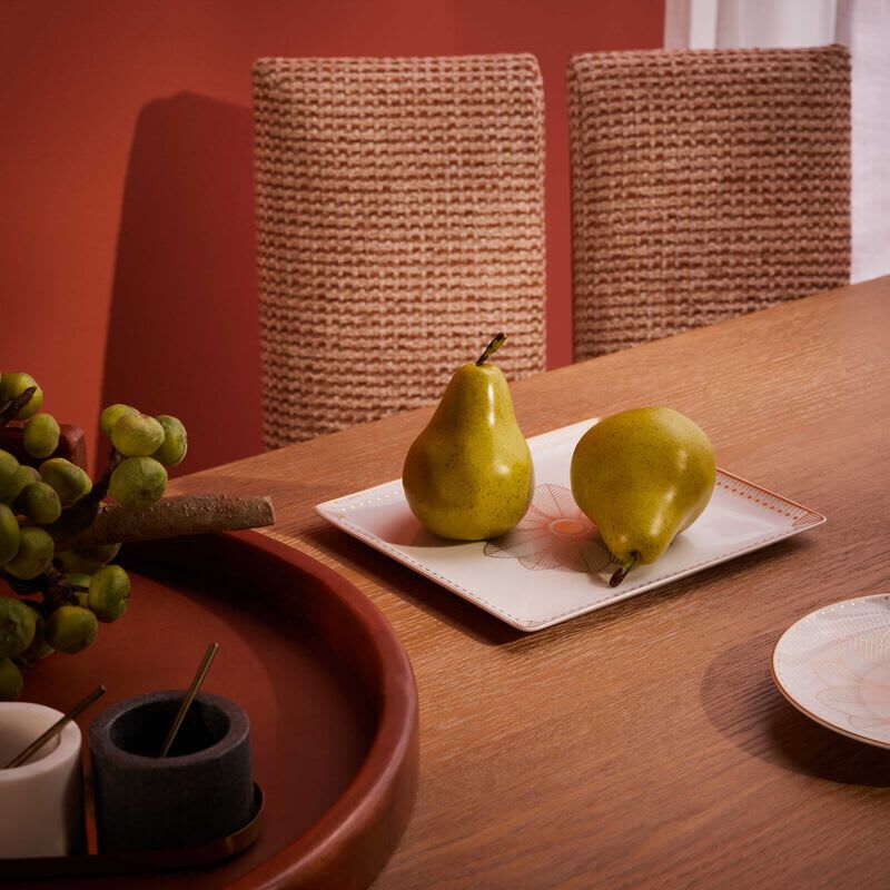 christofle malmaison imp riale tray rectangular gold 22x19cm