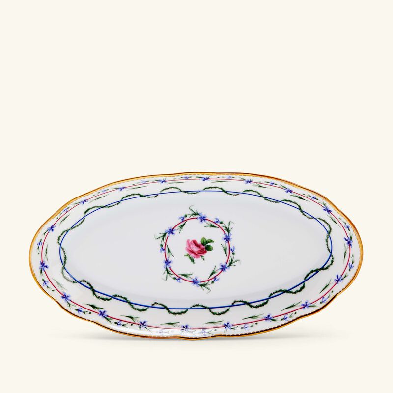 Le Gobelet Du Roy Serving Plate Oval White 23cm bernardaud le gobelet du roy serving plate oval white 23cm
