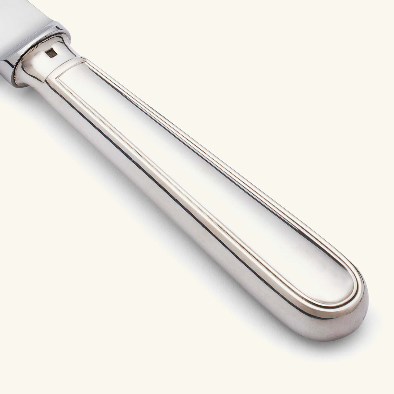 كريستوفل سكين تقطيع اللحم آلبي باللون الفضي