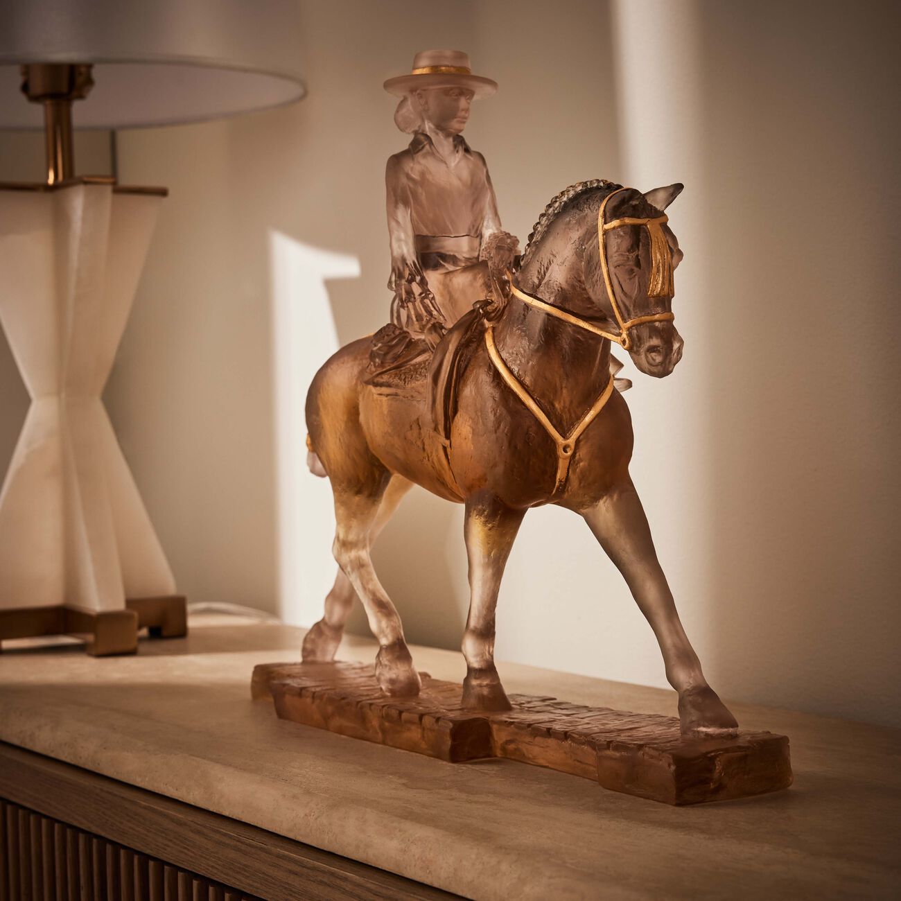 Andalusian Horsewoman Sculpture Extra Large Brown Limited Edition daum andalusian horsewoman sculpture extra large brown limited edition