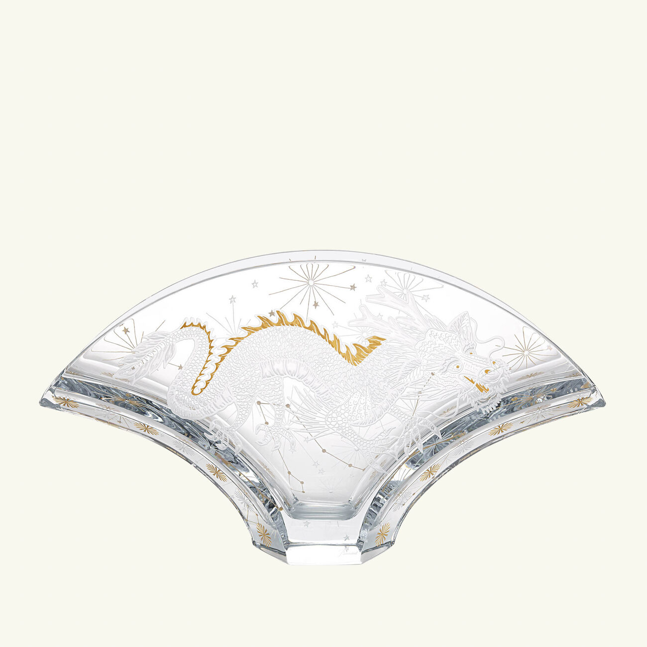 Ginkgo Céleste Dragon Vase Medium Clear Limited Edition baccarat ginkgo c leste dragon vase medium clear limited edition