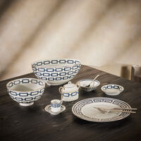 جينوري 1735 صحن الشاي كاتيني زافيرو أزرق