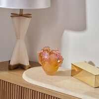 Or d’Abeille Vase Small Orange Limited Edition daum or d abeille vase small orange limited edition