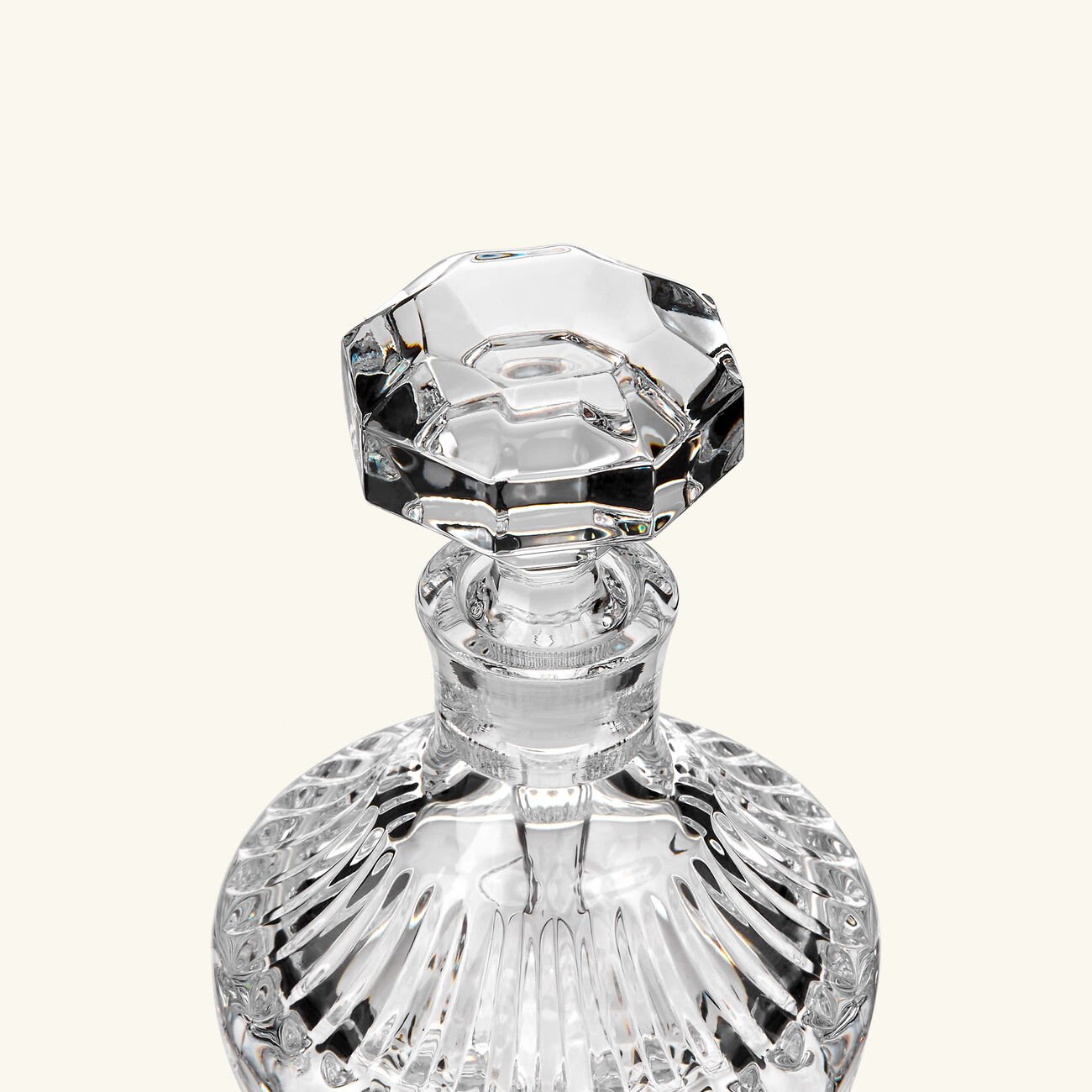 waterford lismore perfume bottle clear