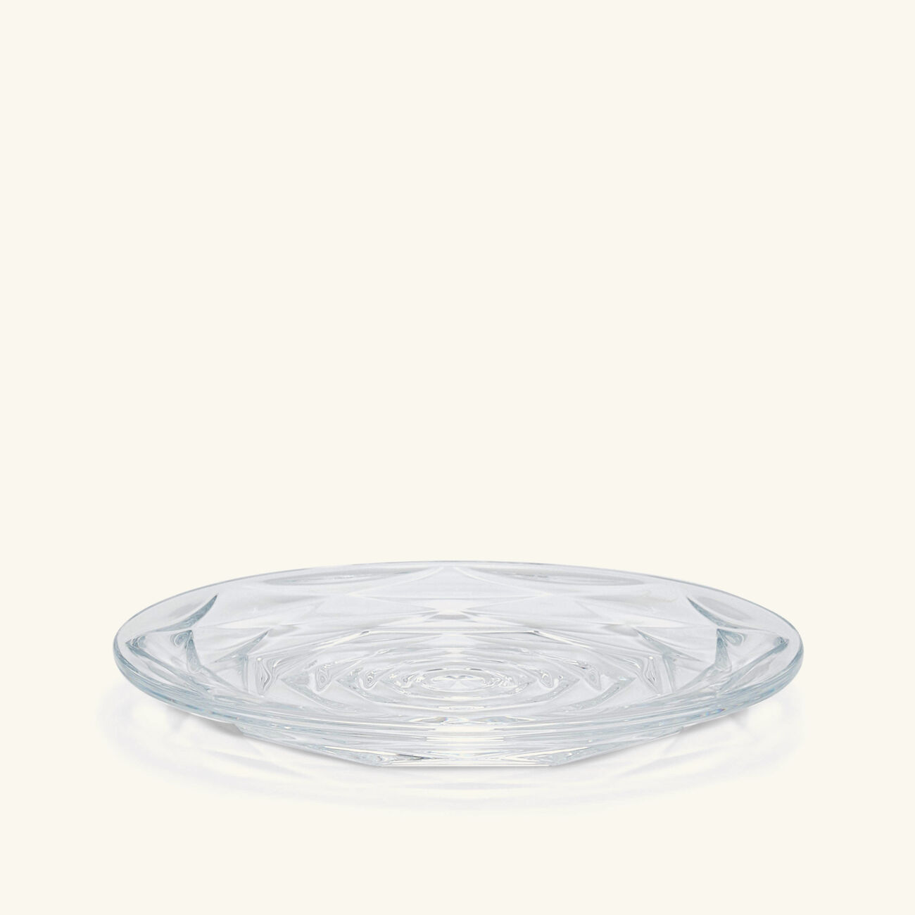 Swing Plate Round Clear 13cm baccarat swing plate round clear 13cm