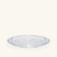 Swing Plate Round Clear 13cm baccarat swing plate round clear 13cm
