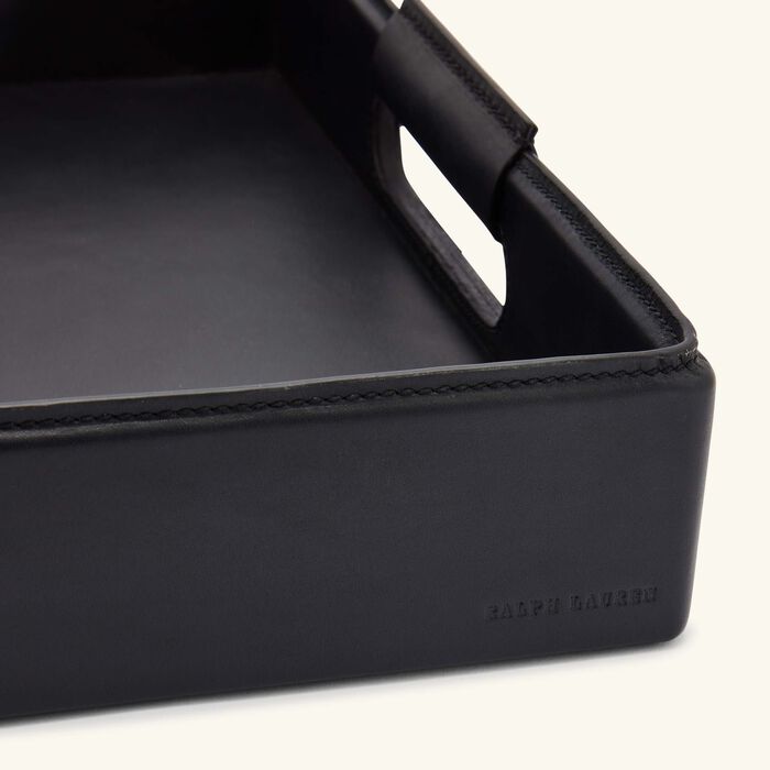 ralph lauren home wyatt serving tray rectangular large black