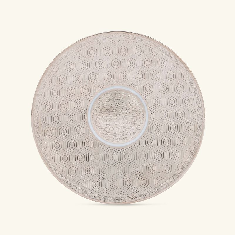 Divine Coffee Cup & Saucer Silver Set Of 2 bernardaud divine coffee cup saucer silver set of 2