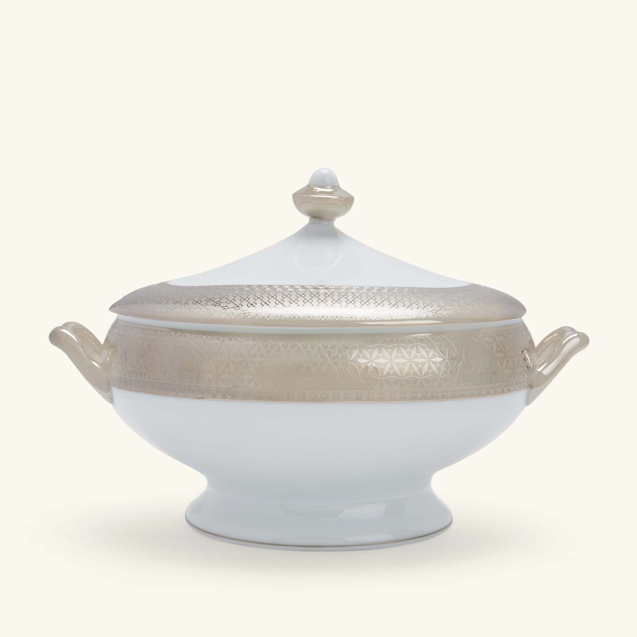 Divine Soup Tureen Silver bernardaud divine soup tureen silver