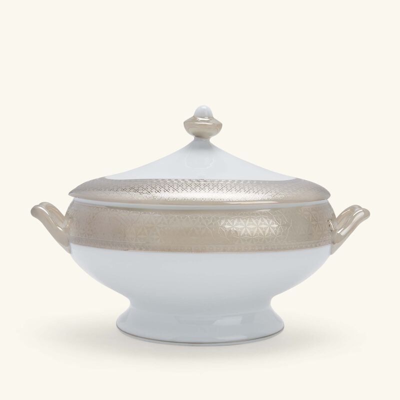 Divine Soup Tureen Silver bernardaud divine soup tureen silver