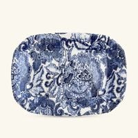Faded Peony Trinket Tray Oval Small Blue ralph lauren home faded peony trinket tray oval small blue